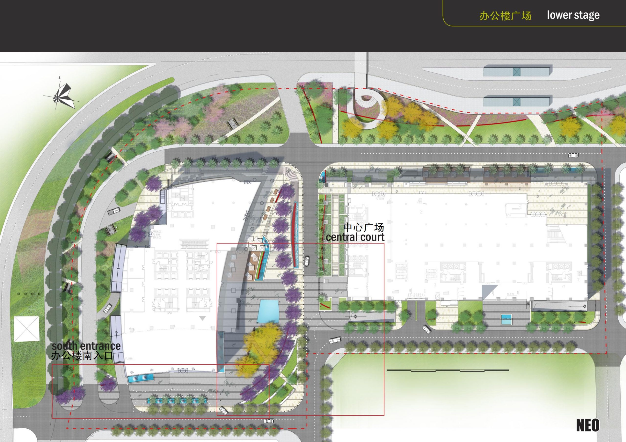 图片[38]-【AECOM】深圳绿景NEO综合项目景观设计 - 由甫网-由甫网