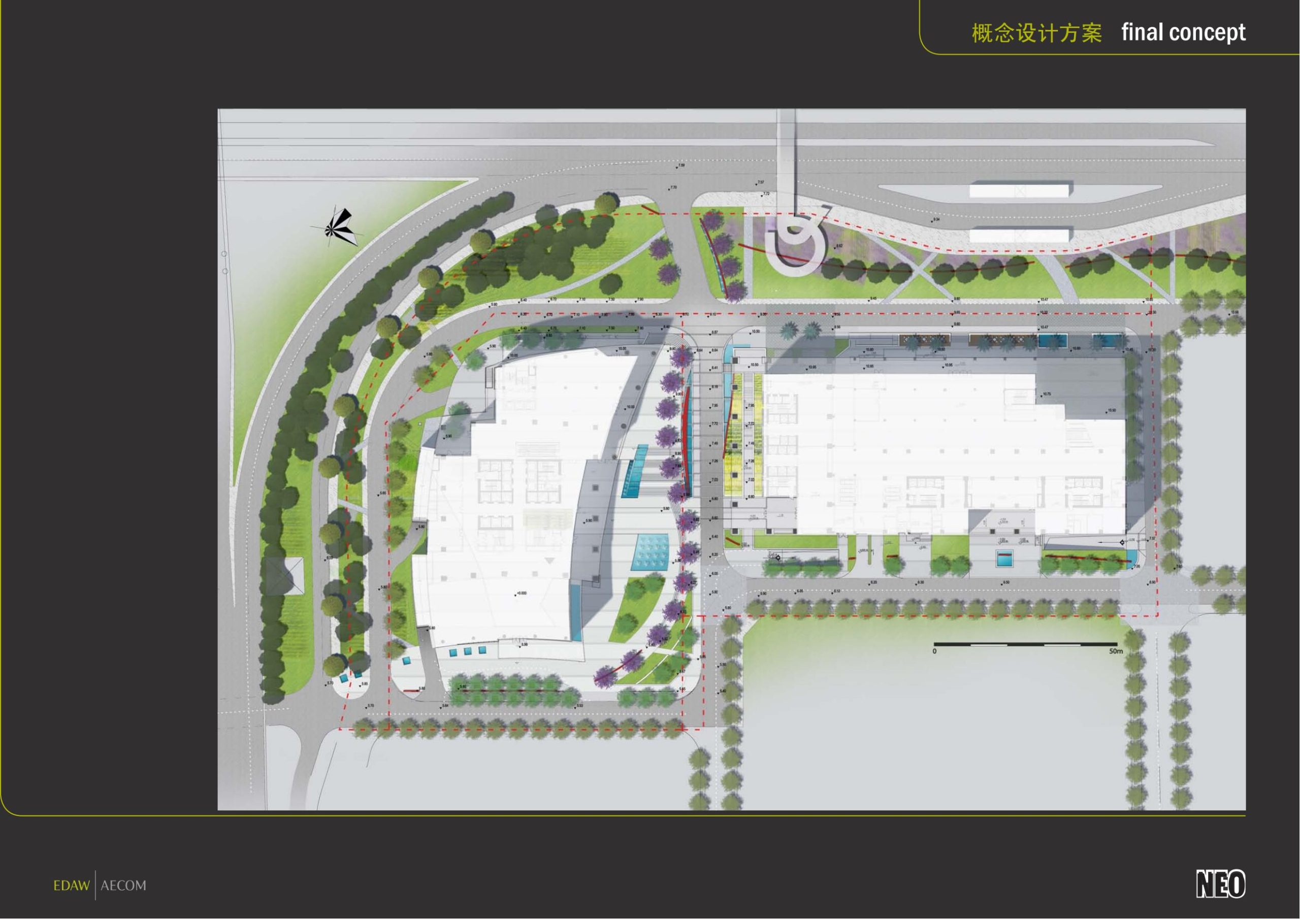 图片[6]-【AECOM】深圳绿景NEO综合项目景观设计 - 由甫网-由甫网