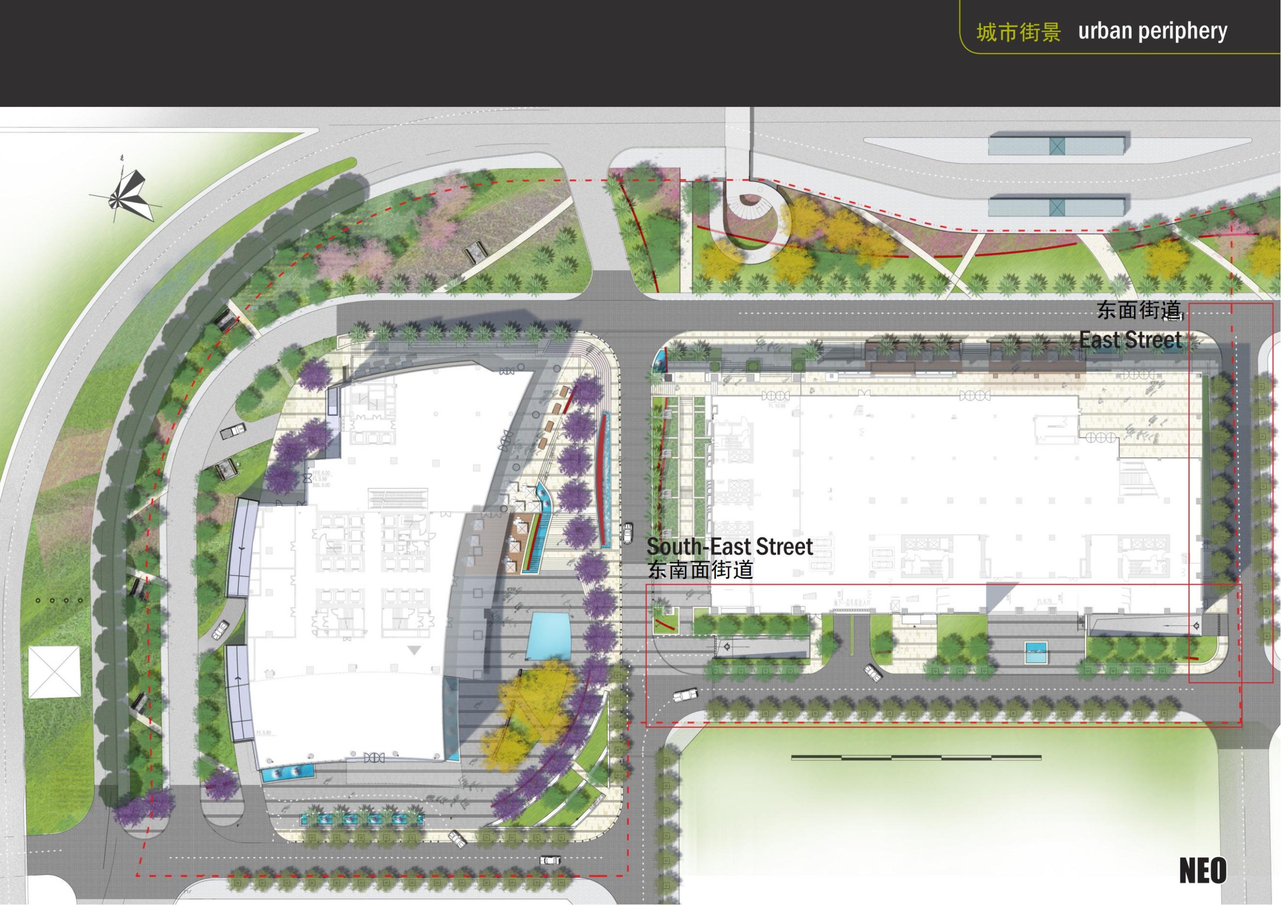 图片[52]-【AECOM】深圳绿景NEO综合项目景观设计 - 由甫网-由甫网