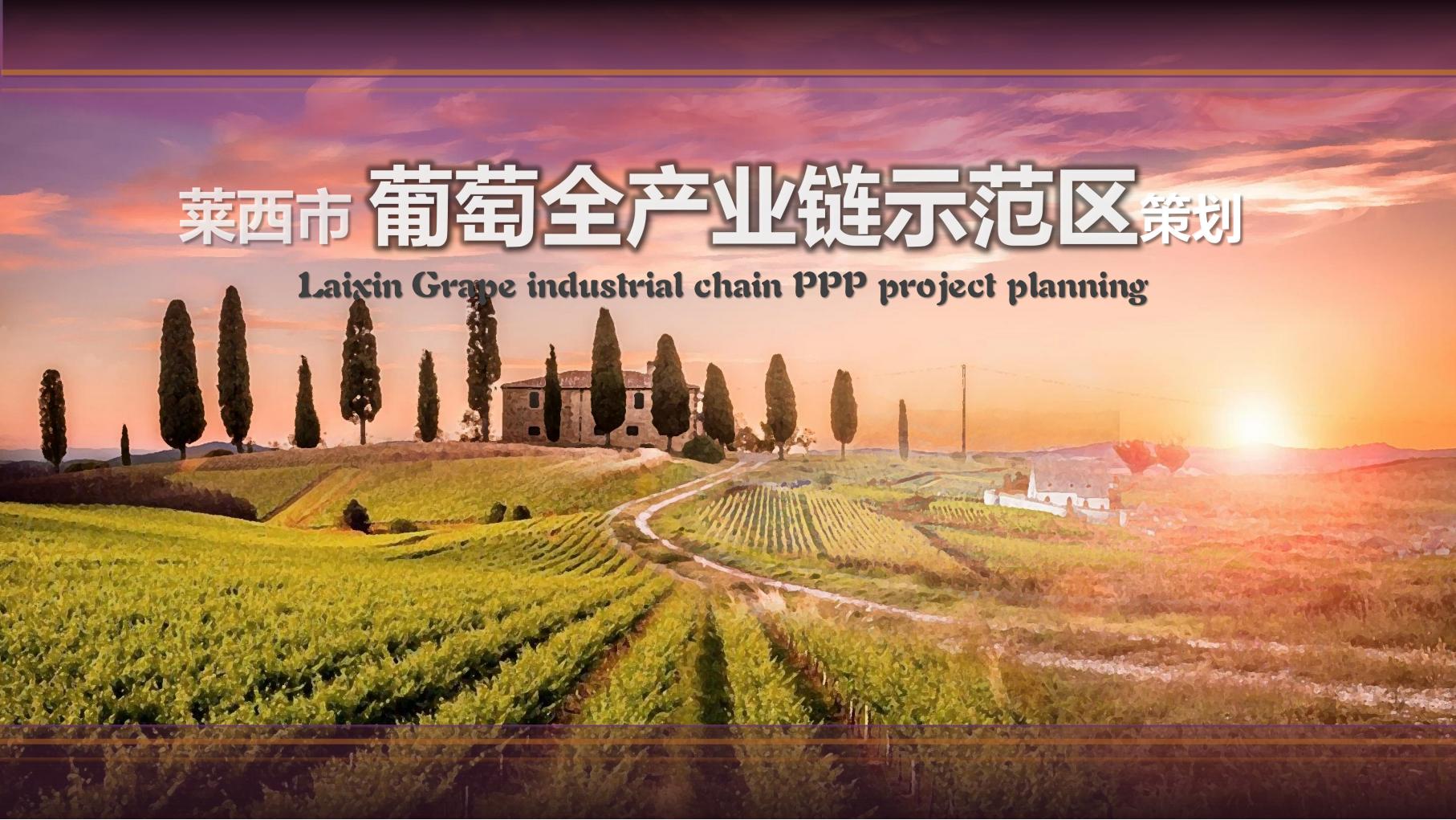 莱西市葡萄全产业链城市策划方案文本下载 PDF - 由甫网-由甫网