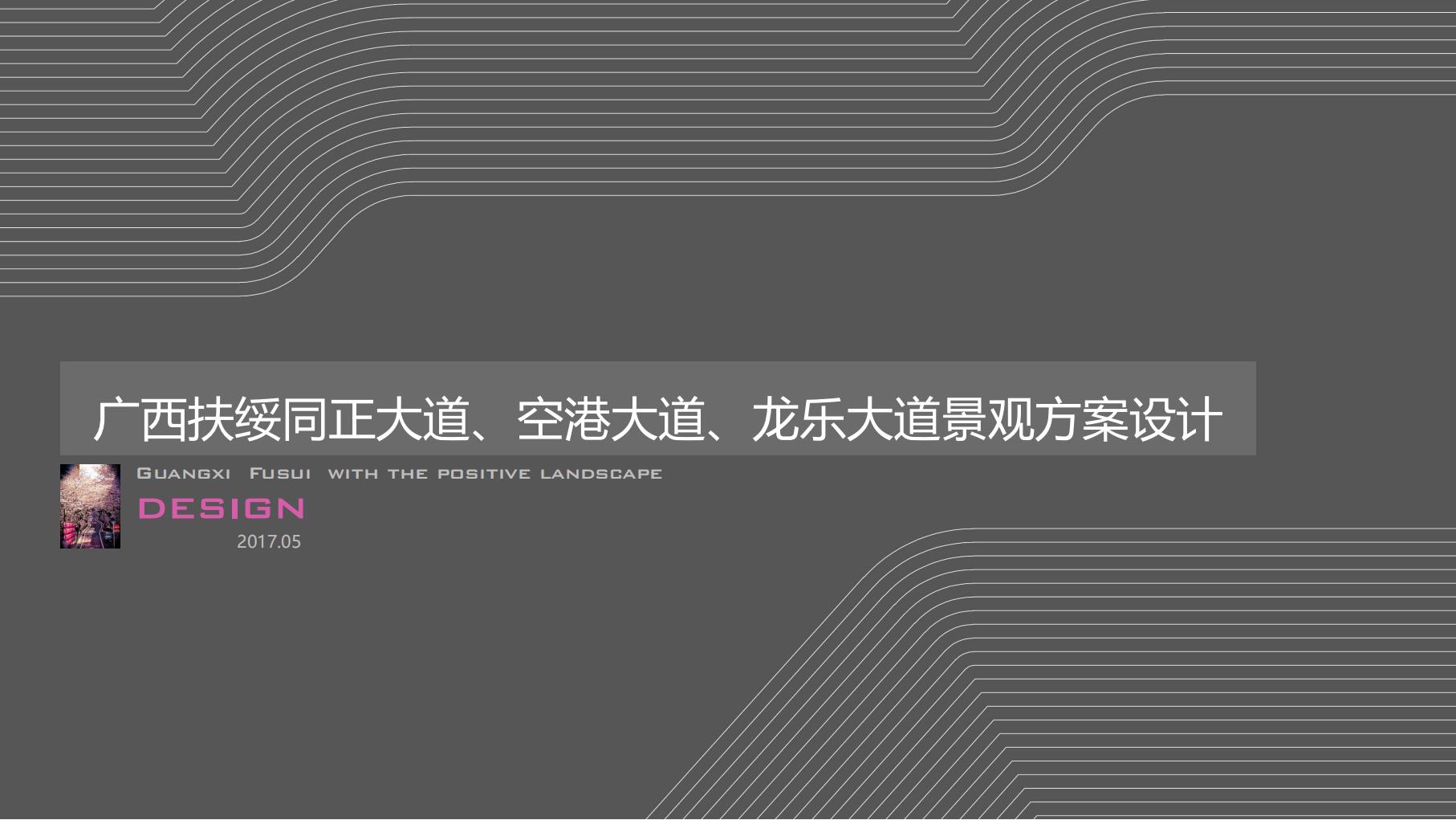 广西扶绥三大道景观提升方案文本下载 PDF - 由甫网-由甫网