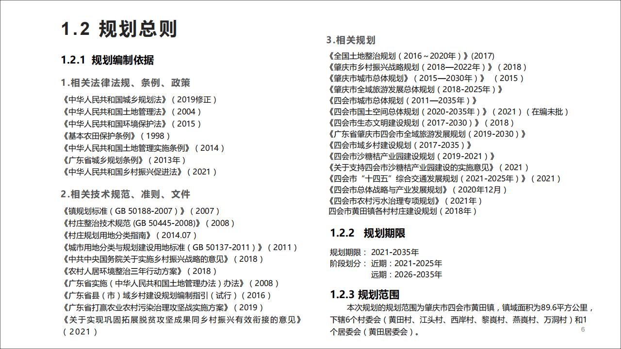 图片[6]-广东四会黄田镇乡村振兴规划方案 - 由甫网-由甫网