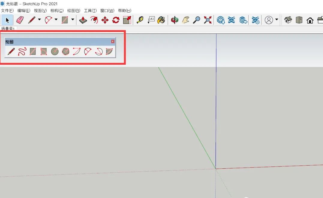 图片[7]-【SketchUp教程】SketchUp 学习第8节：直线工具 - 由甫网-由甫网