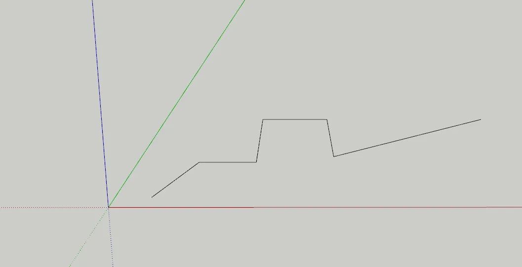 图片[14]-【SketchUp教程】SketchUp 学习第8节：直线工具 - 由甫网-由甫网