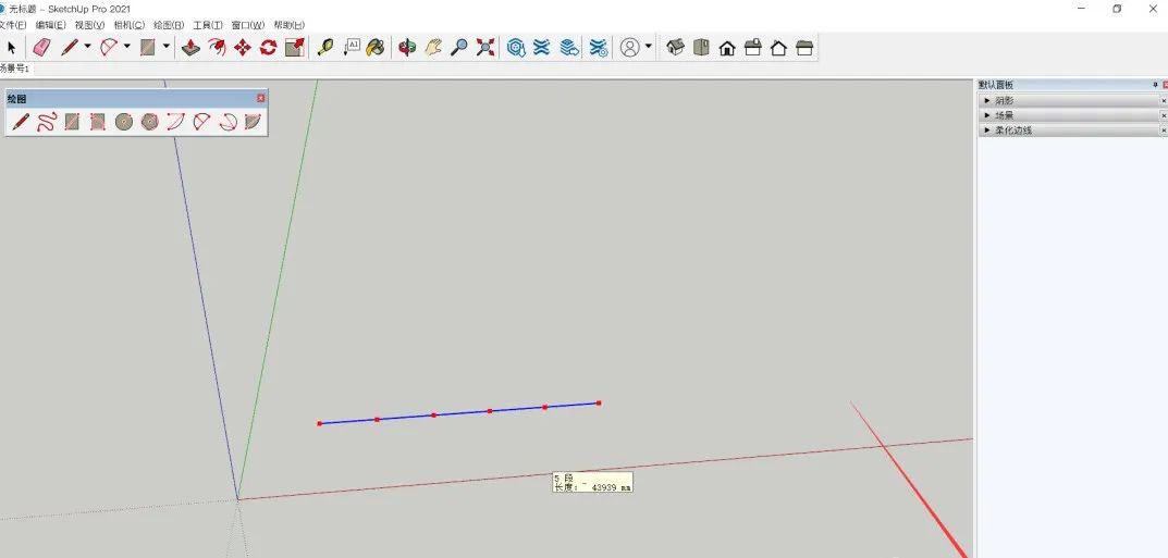 图片[21]-【SketchUp教程】SketchUp 学习第8节：直线工具 - 由甫网-由甫网