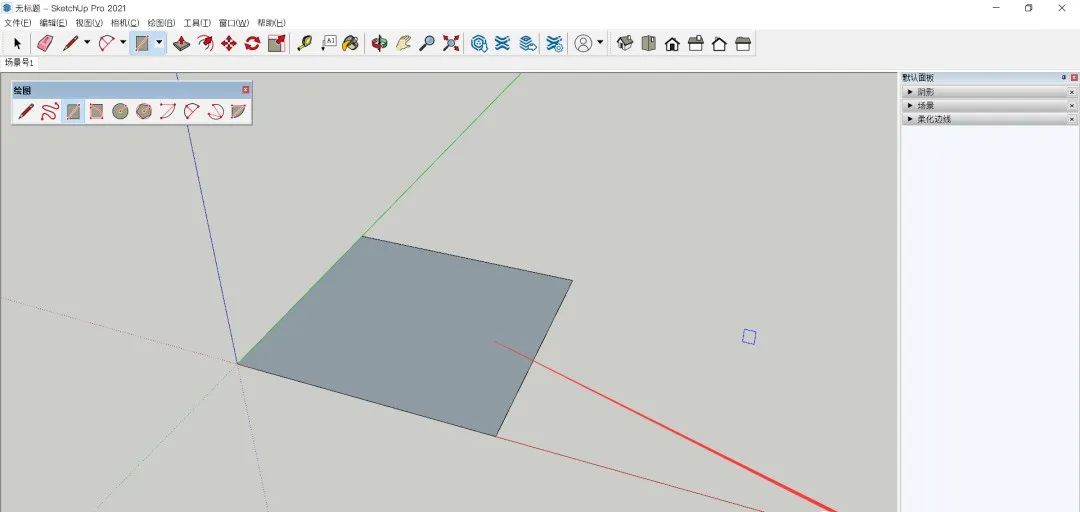 图片[10]-【SketchUp教程】SketchUp 学习第9节：矩形工具 - 由甫网-由甫网