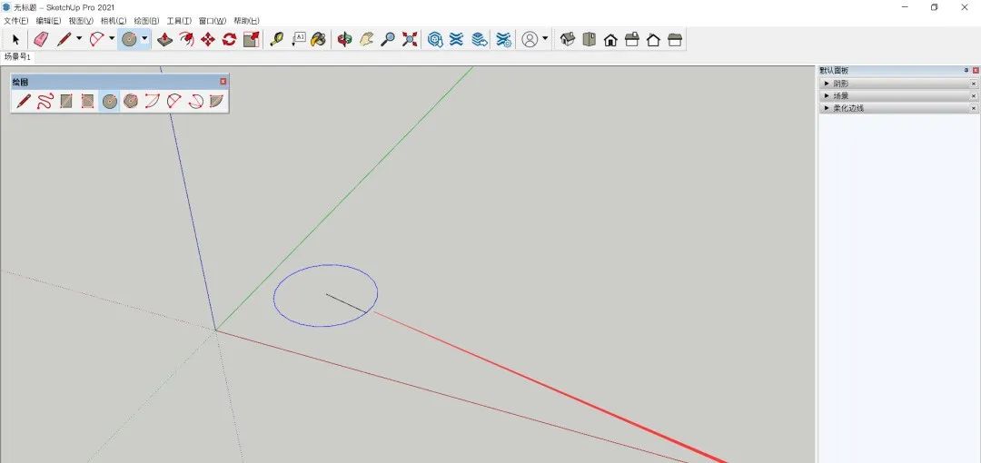 【SketchUp基础教程】SketchUp 学习第10节：圆形工具-由甫网