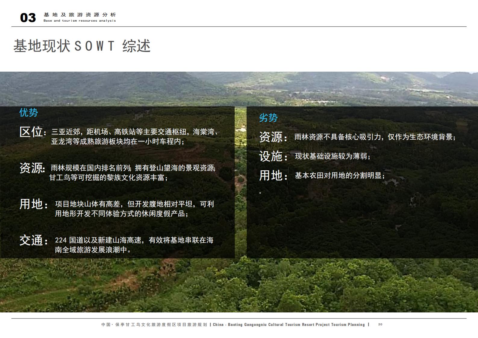 图片[20]-中国·保亭甘工鸟文化旅游度假区项目旅游规划 - 由甫网-由甫网