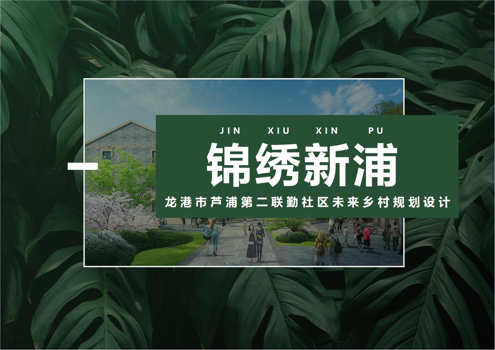 温州龙港芦浦社区锦绣新浦未来乡村规划方案-由甫网