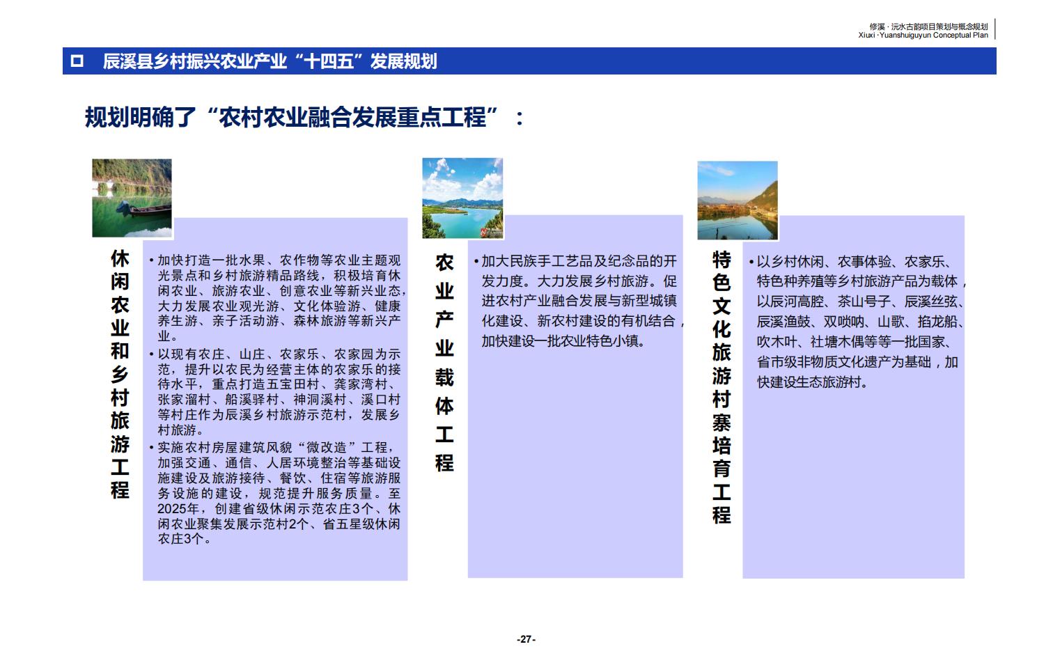 图片[27]-辰溪修溪片区乡村振兴文旅项目前期策划与概念规划 - 由甫网-由甫网