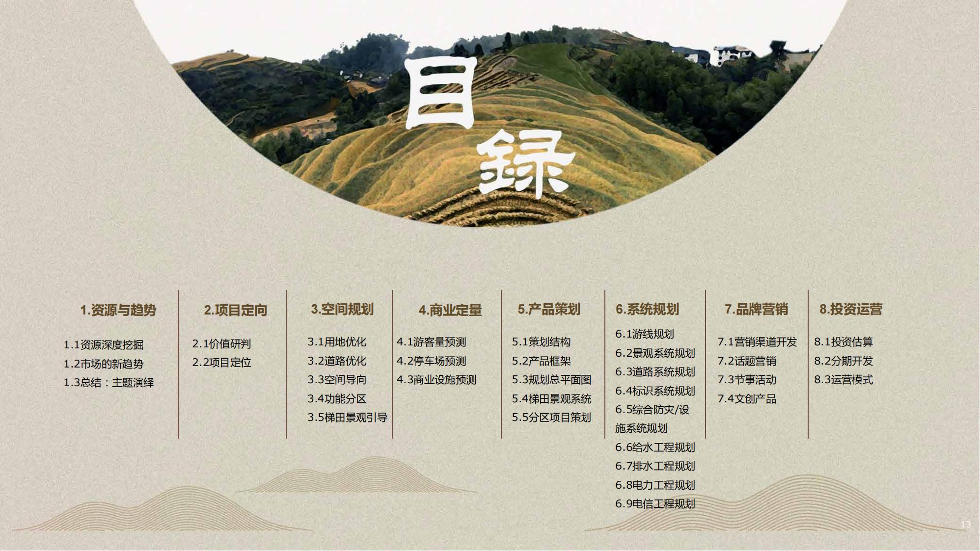 图片[13]-江西梯田田园乡村修建旅游规划方案文本 - 由甫网-由甫网