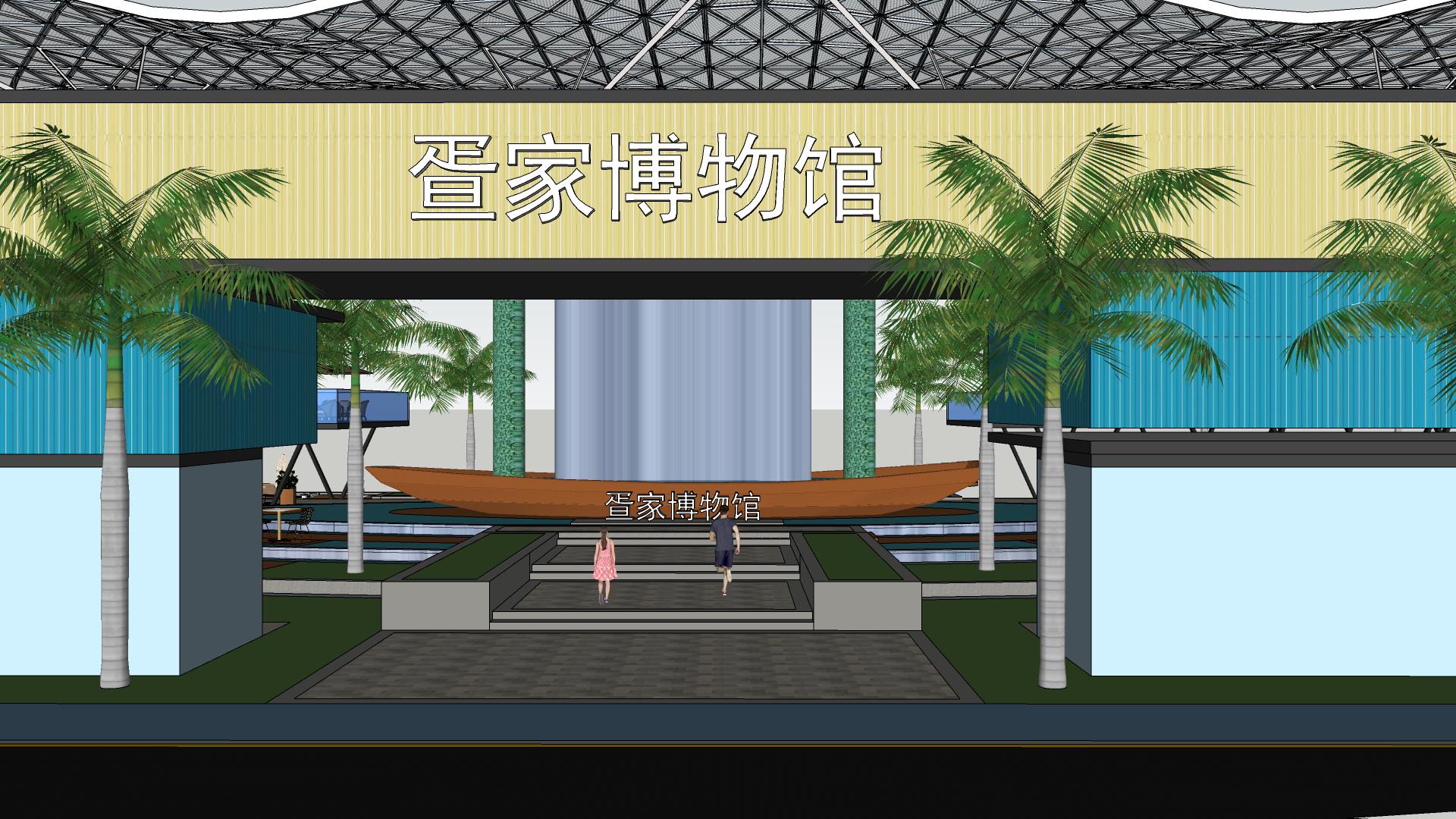 图片[10]-疍家主题酒店民宿餐厅水上乐园SU模型 - 由甫网-由甫网