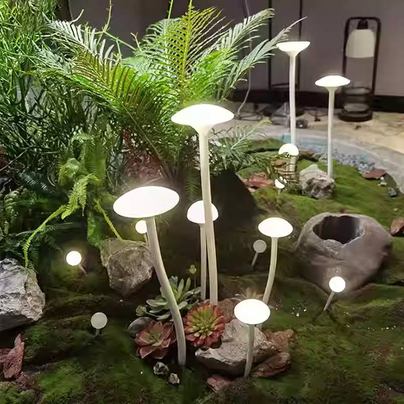 户外防水花园别墅庭院蘑菇灯公园景区亮化装饰景观草坪灯 - 由甫网-由甫网