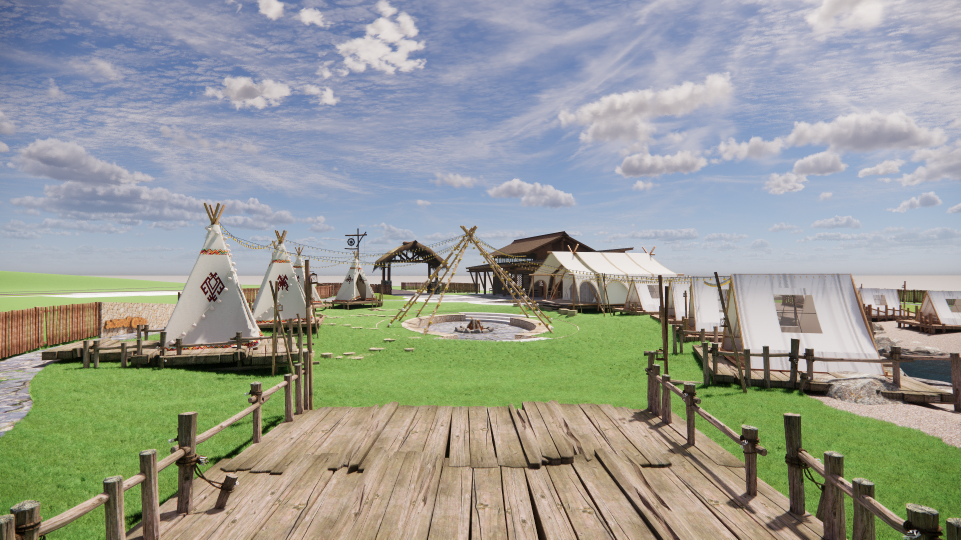 现代营地_房车营地_帐篷营地_现代露营帐篷-由甫网