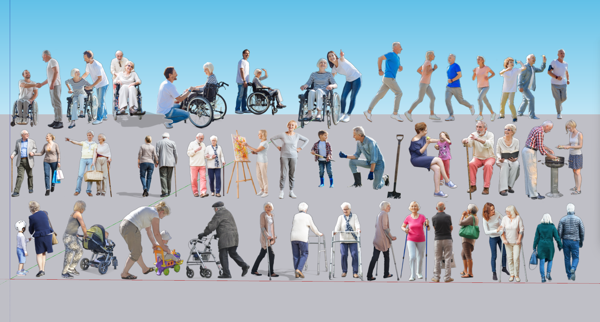 真实人物2D模型-由甫网