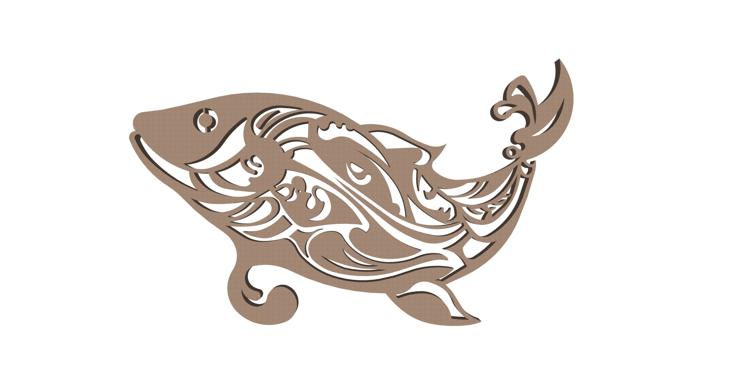 现代风格雕塑小品_鱼类_摆件-由甫网