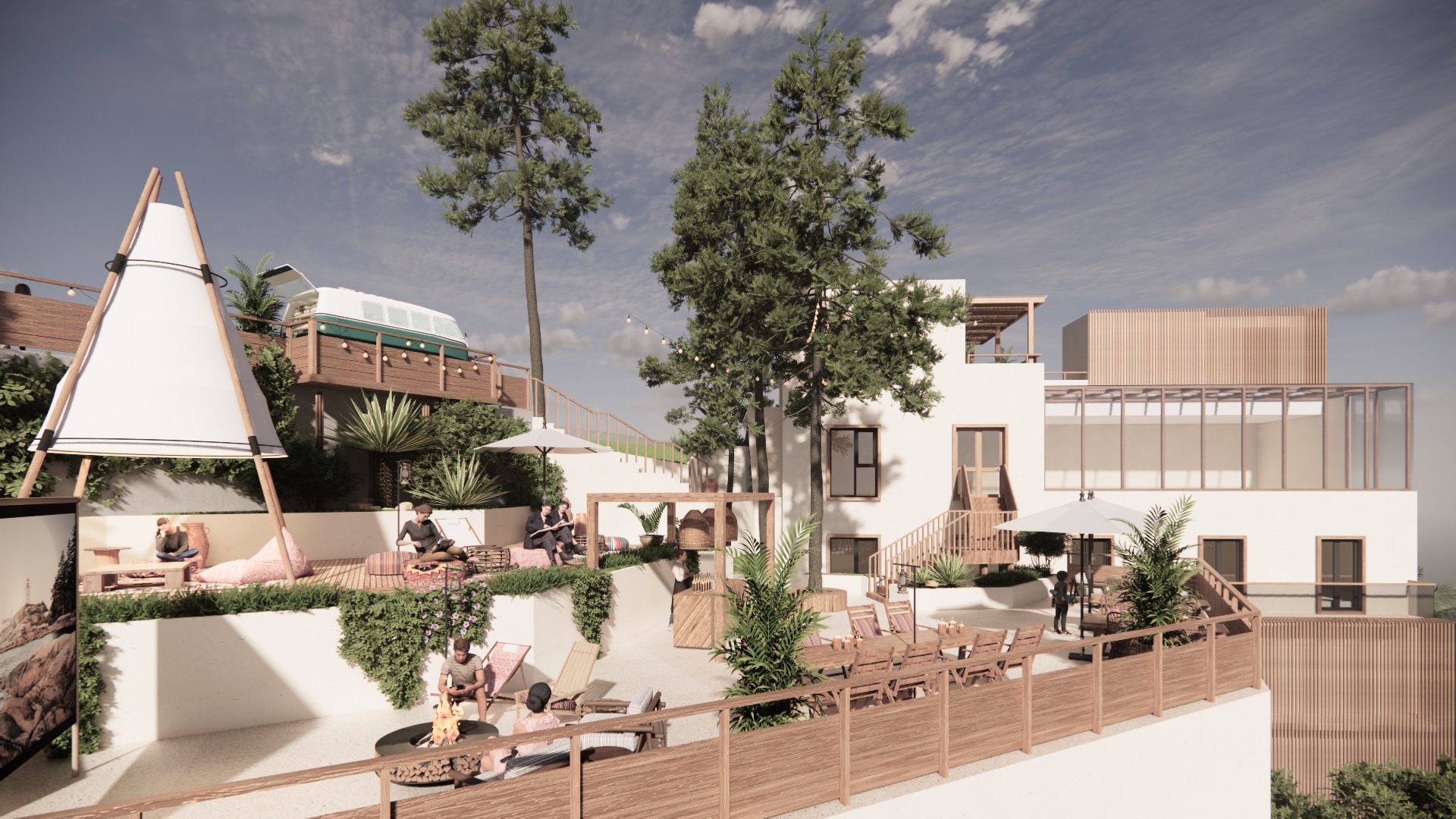 图片[1]-东南亚咖啡厅_户外营地_帐篷_野餐烧烤SU模型 - 由甫网-由甫网